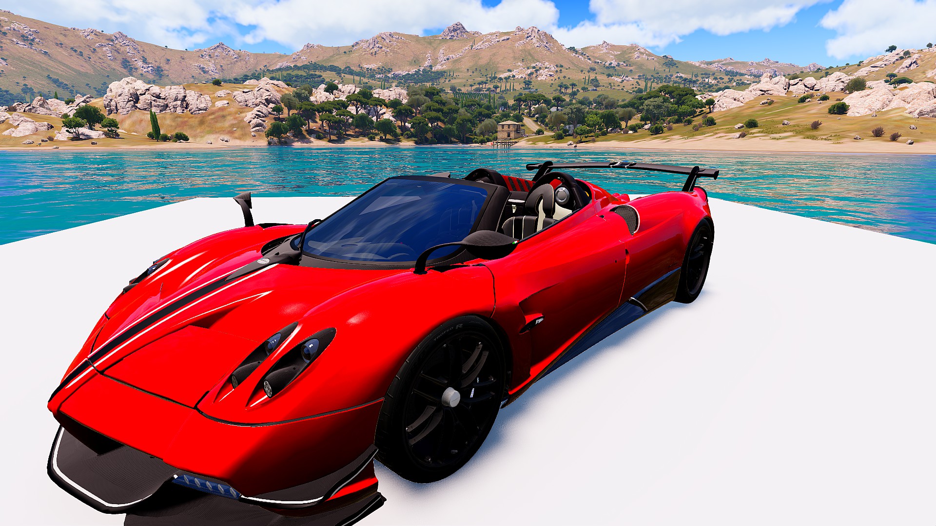 Pagani Huayra BC Roadster Drago Viola R'19